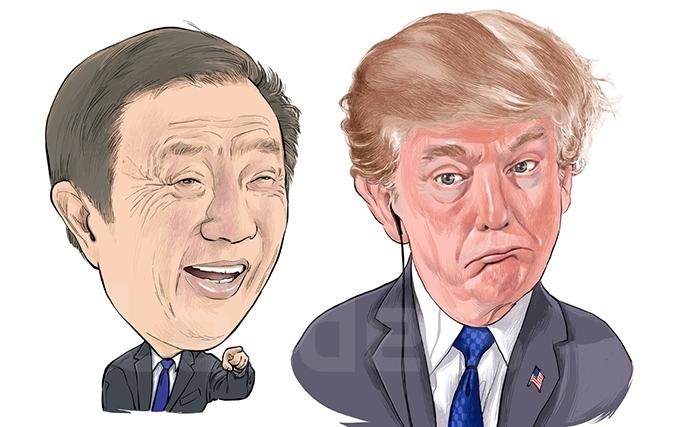 Huawei au centre du bras de fer Etats-Unis-Chine dans une guerre géopolitique Huawei au centre du bras de fer Etats-Unis-Chine dans une guerre géopolitique