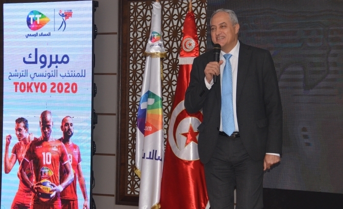 Tunisie Telecom soutient l’équipe nationale de volleyball pour les Jeux Olympiques de Tokyo Tunisie Telecom soutient l’équipe nationale de volleyball pour les Jeux Olympiques de Tokyo
