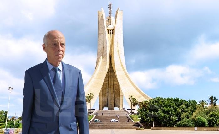  Kaïs Saïed en visite officielle à Alger le 2 février