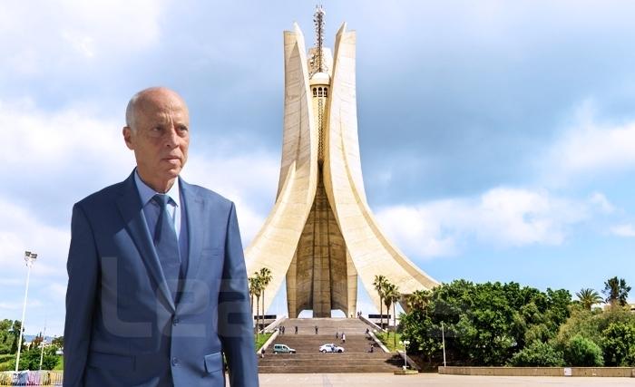 Kaïs Saïed en visite officielle à Alger le 2 février Kaïs Saïed en visite officielle à Alger le 2 février