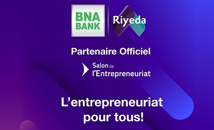 La BNA, partenaire de la 7èmeédition du Salon de l’Entrepreneuriat Riyeda La BNA, partenaire de la 7èmeédition du Salon de l’Entrepreneuriat Riyeda