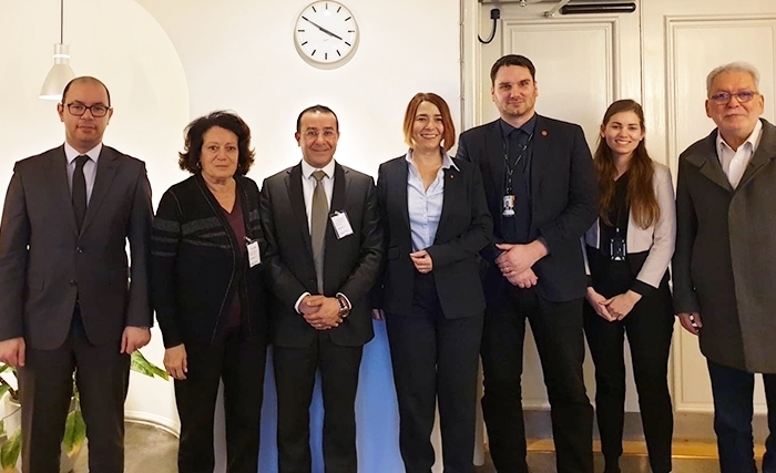 Kamel Jendoubi, Khadija Cherif,  Lilia Rebaï et Ramy Salhi au Danemark et en Suède, après Bruxelle, pour un nouveau partenariat tuniso-européen