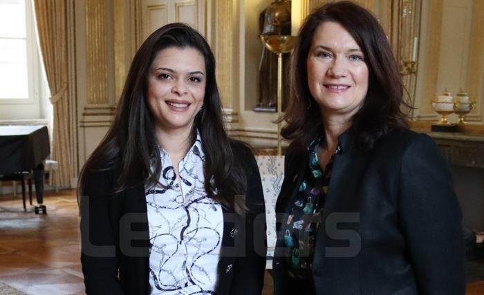 Ann Linde - Ministre suédoise des A.E : Soutien à la Tunisie, hommage à Lina Ben Mhenni et plaidoyer pour la fin du calvaire du peuple libyen