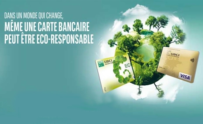 Toutes les cartes bancaires de l’UBCI désormais biodégradables