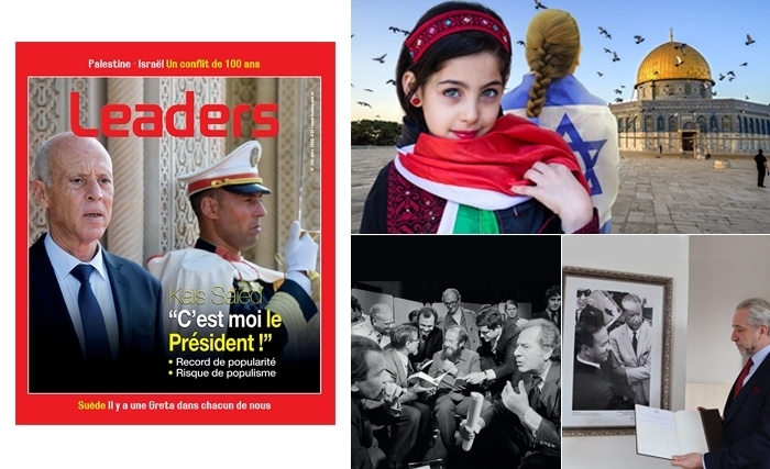«Leaders magazine» de mars: Kaïs Saïd, c'est moi le président, record de popularité, risque de populisme «Leaders magazine» de mars: Kaïs Saïd, c'est moi le président, record de popularité, risque de populisme