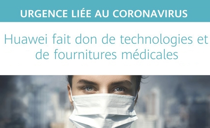 Huawei fait don de technologie au ministère de la santé : « ensemble, nous vaincrons la pandémie »