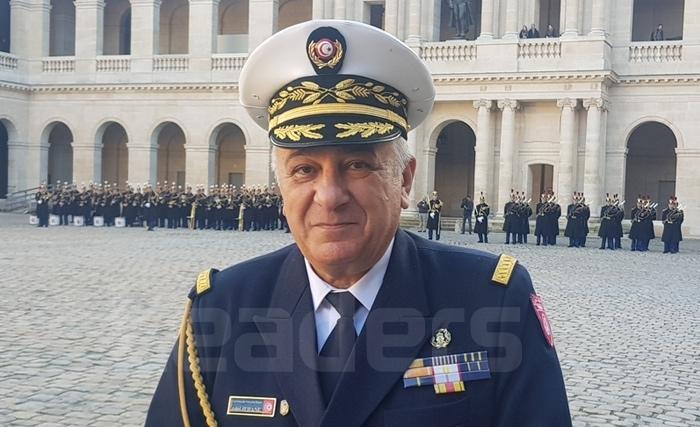 L’Amiral Adel jhane, nouveau chef d’Etat-Major de l’Armée de Mer