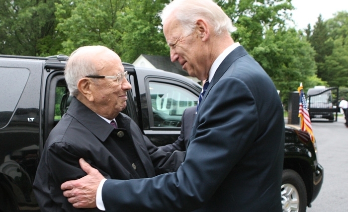 Quand Caïd Essebsi conseillait à Biden de briguer la présidence des Etats-Unis Quand Caïd Essebsi conseillait à Biden de briguer la présidence des Etats-Unis