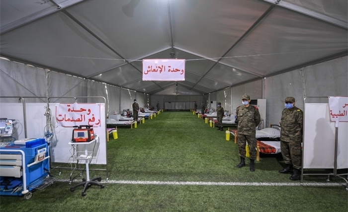Un hôpital militaire mobile dépêché d’urgence à El Hamma par le président Saïed 