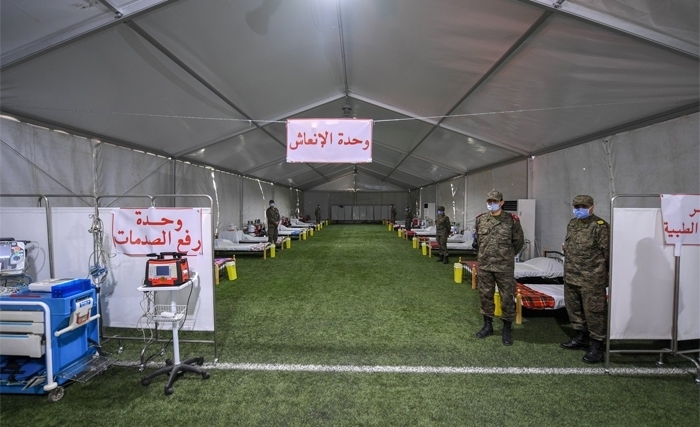 Un hôpital militaire mobile dépêché d’urgence à El Hamma par le président Saïed Un hôpital militaire mobile dépêché d’urgence à El Hamma par le président Saïed