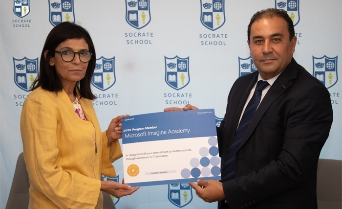 « Socrate School » signe avec Microsoft Education « Socrate School » signe avec Microsoft Education