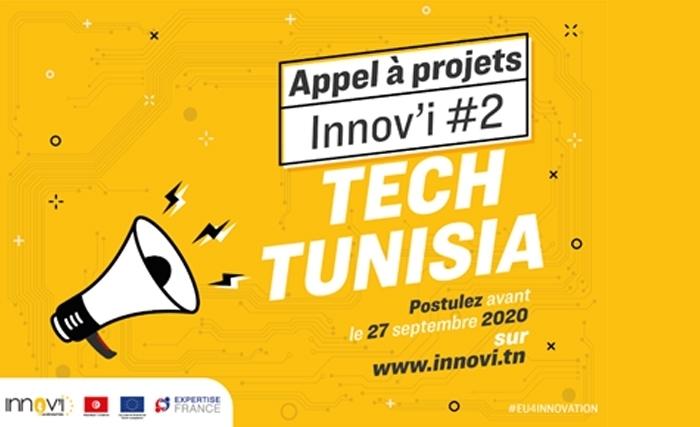 Innov’i - EU4Innovation lance son deuxième appel à projets «Tech Tunisia» pour l’écosystème de l’entrepreneuriat innovant tunisien