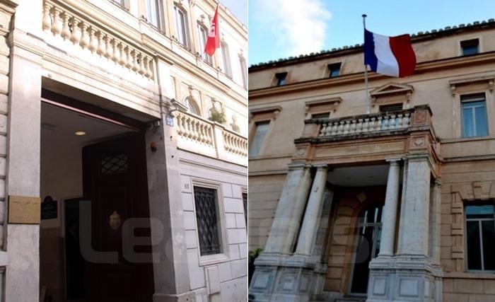 Ambassade de Tunis à Paris et Ambassade de France en Tunisie
