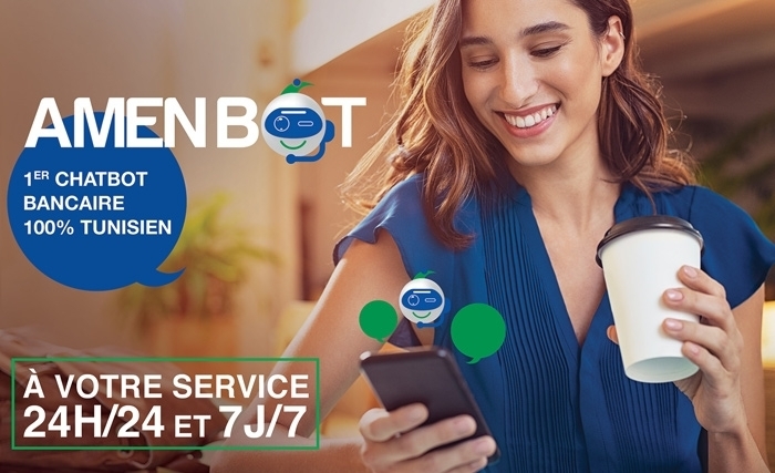Amen bank lance AmenBot : le premier chatbot bancaire intelligent en Tunisie Amen bank lance AmenBot : le premier chatbot bancaire intelligent en Tunisie