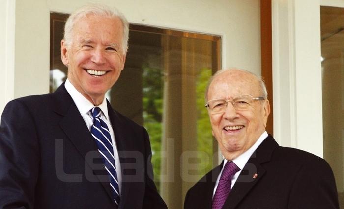 Quand Caïd Essebsi conseillait à Biden de briguer la présidence des Etats-Unis Quand Caïd Essebsi conseillait à Biden de briguer la présidence des Etats-Unis