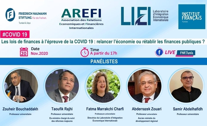 Les lois de finance à l'épreuve de la Covid-19: relancer l'économie ou rétablir les fiances publiques? Les lois de finance à l'épreuve de la Covid-19: relancer l'économie ou rétablir les fiances publiques?