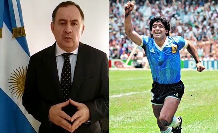 L'ambassadeur d'Argentine à Tunis : les amateurs de football n'oublieront jamais les heures de bonheur qu'ils doivent à Maradona (Vidéo)