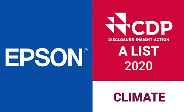 Epson intègre la prestigieuse A-List CDP pour sa lutte contre le changement climatique et pour la protection de la sécurité de l’eau Epson intègre la prestigieuse A-List CDP pour sa lutte contre le changement climatique et pour la protection de la sécurité de l’eau