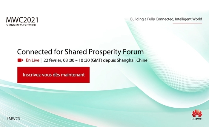 Huawei participeà l’édition 2021 du MWC Shanghai