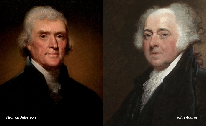 John Adams - Thomas Jefferson: la réconciliation nationale à l’américaine, une leçon d’histoire John Adams - Thomas Jefferson: la réconciliation nationale à l’américaine, une leçon d’histoire