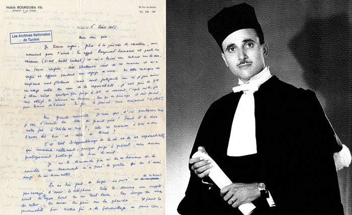 La lettre de Bourguiba Jr à son père La lettre de Bourguiba Jr à son père
