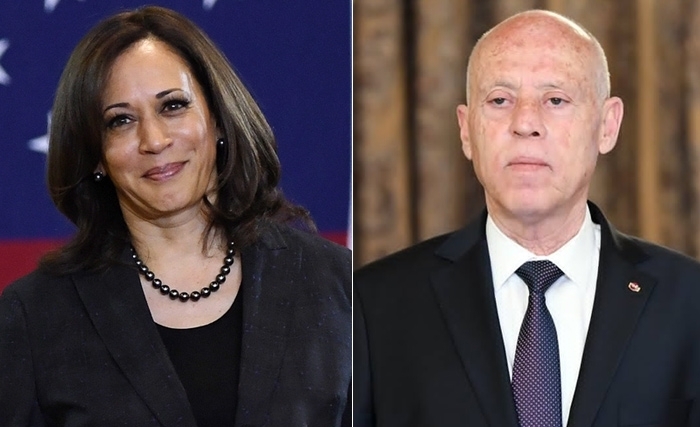 Entretien téléphonique Kais Saïed et la vice-méricaine Kamala Harris : soutien renouvelé auprès du FMI, contre le Covid et pour la sécurité Entretien téléphonique Kais Saïed et la vice-méricaine Kamala Harris : soutien renouvelé auprès du FMI, contre le Covid et pour la sécurité