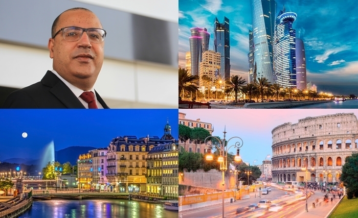 Après Doha, Mechichi en visite à Genève et Rome Après Doha, Mechichi en visite à Genève et Rome