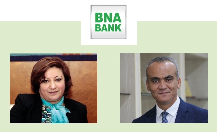 BNA Bank: Nejia Gharbi Présidente du conseil d’administration et Mondher Lakhal Directeur général BNA Bank: Nejia Gharbi Présidente du conseil d’administration et Mondher Lakhal Directeur général