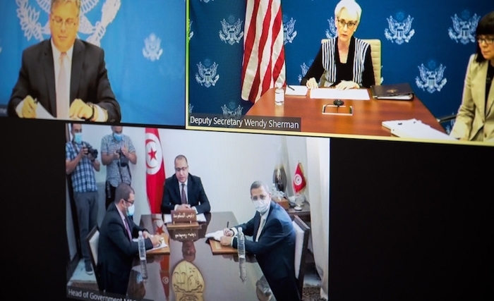 La matinée tunisienne de la secrétaire adjointe américaine Wendy Sherman : démocratie, cour constitutionnelle et primauté de la loi La matinée tunisienne de la secrétaire adjointe américaine Wendy Sherman : démocratie, cour constitutionnelle et primauté de la loi