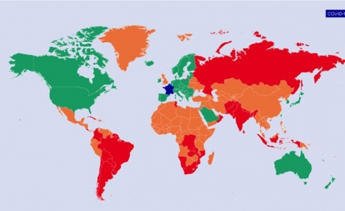 La France place la Tunisie sur les pays « rouges » : voici les nouvelles conditions de voyage La France place la Tunisie sur les pays « rouges » : voici les nouvelles conditions de voyage