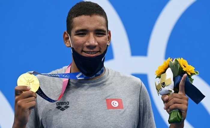 Merci Ahmed Hafnaoui pour cette médaille d’or olympique en natation offerte à la Tunisie Merci Ahmed Hafnaoui pour cette médaille d’or olympique en natation offerte à la Tunisie