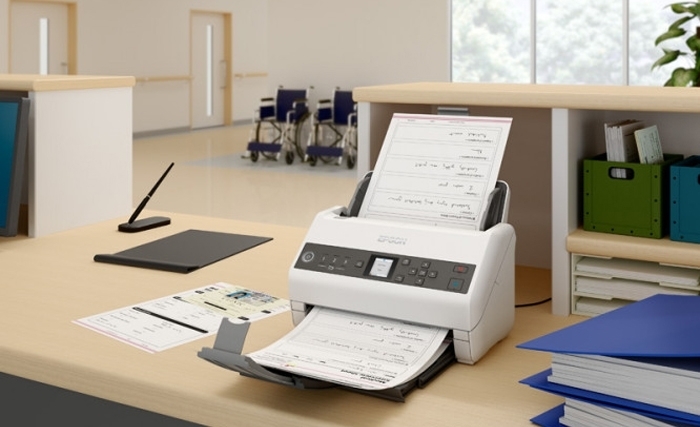 Epson lance une nouvelle gamme de scanners professionnels garantissant une sécurité accrue des documents et une réduction des coûts, idéale pour les organismes de santé Epson lance une nouvelle gamme de scanners professionnels garantissant une sécurité accrue des documents et une réduction des coûts, idéale pour les organismes de santé
