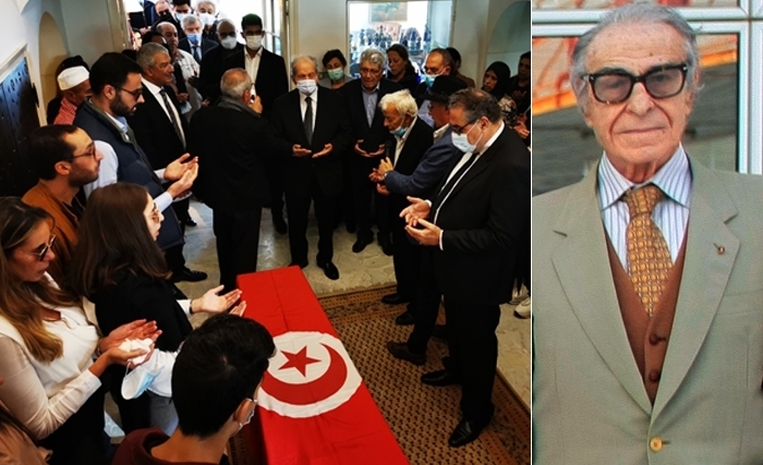 Obsèques d’Abdelmajid Chaker : Mohamed Ennaceur rend hommage à un illustre patrio Obsèques d’Abdelmajid Chaker : Mohamed Ennaceur rend hommage à un illustre patrio