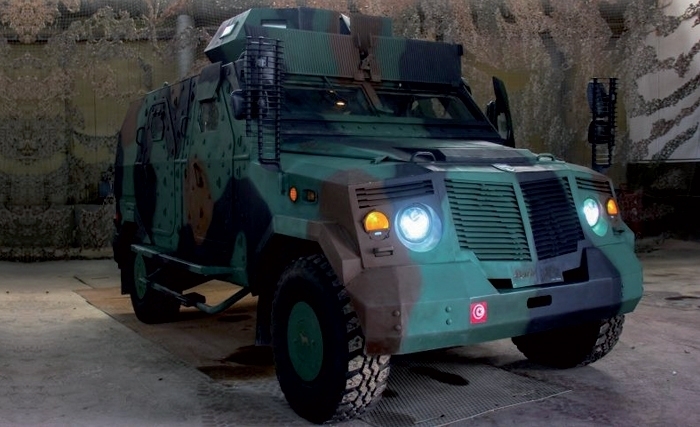 Barbe : le premier véhicule militaire tunisien