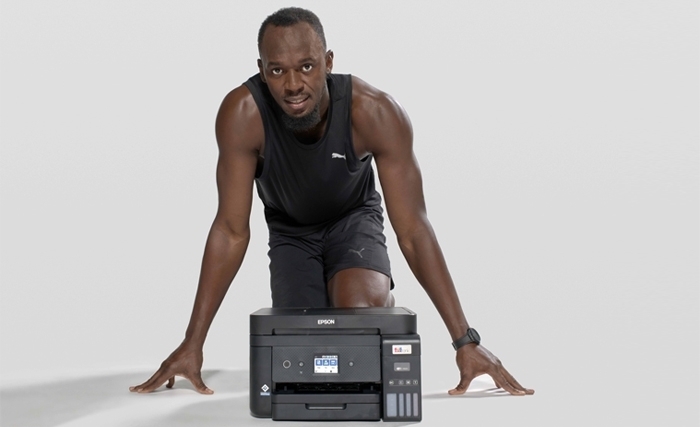 Epson et Usain Bolt s’associent dans le cadre d’un partenariat pour promouvoir l’impression sans cartouches Epson et Usain Bolt s’associent dans le cadre d’un partenariat pour promouvoir l’impression sans cartouches
