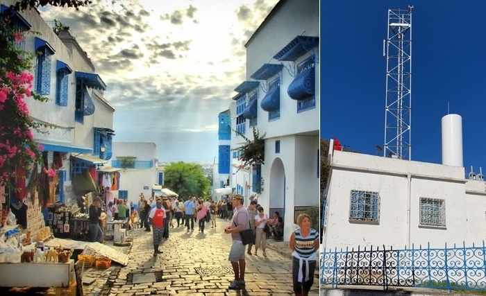 Le site historique et traditionnel de Sidi Bou Said est l’objet d’une nouvelle nuisance Le site historique et traditionnel de Sidi Bou Said est l’objet d’une nouvelle nuisance
