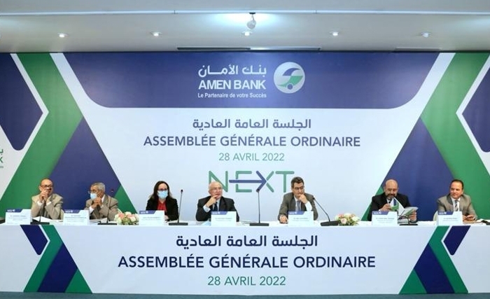 Tenue de l’AGO - Exercice 2021 - Amen Bank : Dynamique et Performante Tenue de l’AGO - Exercice 2021 - Amen Bank : Dynamique et Performante