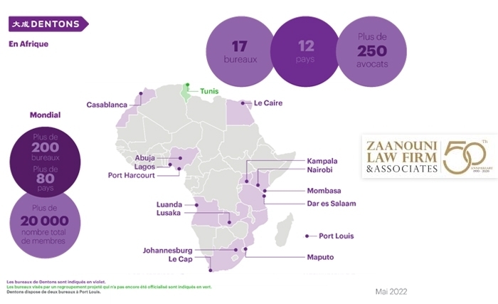 Le cabinet Zaanouni s’apprête à rentrer en partenariat avec Dentons, le plus grand cabinet d’avocats au monde Le cabinet Zaanouni s’apprête à rentrer en partenariat avec Dentons, le plus grand cabinet d’avocats au monde