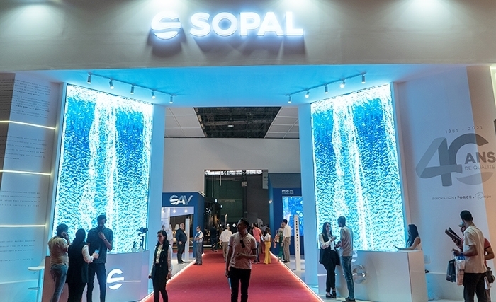 Salon International de la Construction et du Bâtiment Carthage 2022 : SOPAL dévoile sa nouvelle gamme de produits