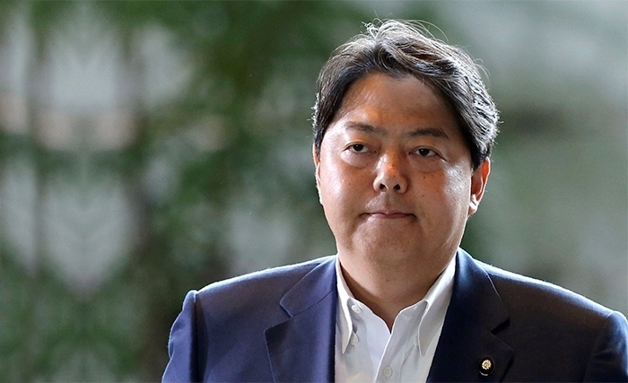 Yoshimasa Hayashi ministre des affaires étranger Japonai