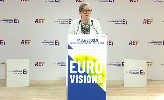 Discours Najla Bouden MEDEF Discours Najla Bouden MEDEF