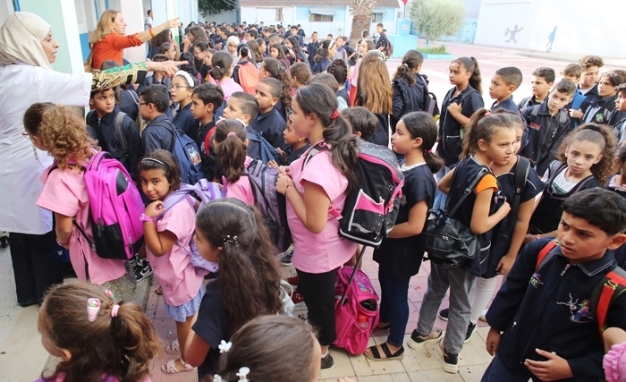 Rentrée scolaire : 2.3 millions d’élèves et 154.000 enseignants (Album photos)