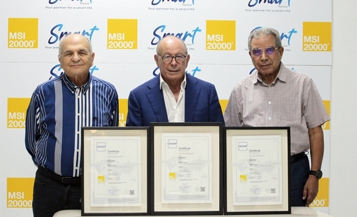 SMART Tunisie certifiée MSI20000 SMART Tunisie certifiée MSI20000