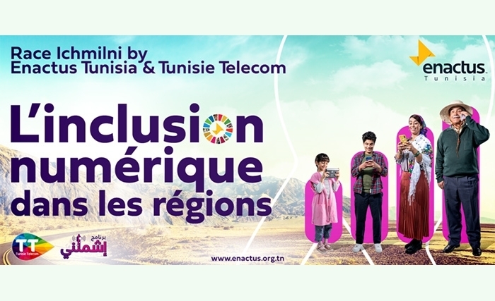 L’inclusion numérique dans les régions par Enactus Tunisia &Tunisie Télécom L’inclusion numérique dans les régions par Enactus Tunisia &Tunisie Télécom