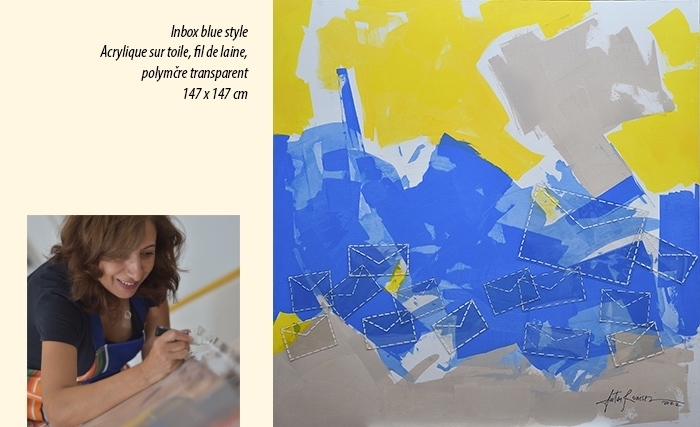 Une exposition de Faten Rouissi à la Marsa : Correspondances du temps présent Une exposition de Faten Rouissi à la Marsa : Correspondances du temps présent