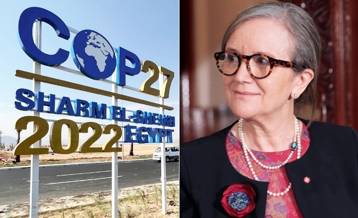 Najla Bouden ce lundi à Charm El Cheikh pour la Cop 27 Najla Bouden ce lundi à Charm El Cheikh pour la Cop 27