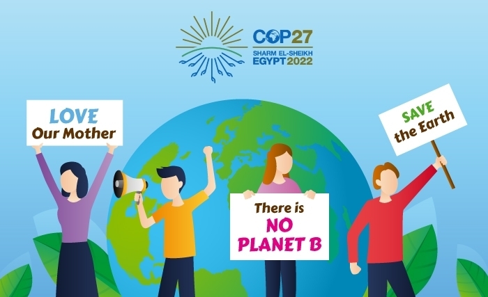 Les quatre thèmes principaux de la COP27 Les quatre thèmes principaux de la COP27