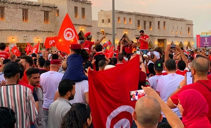 Mondial 2022 : Ambiance festive tunisienne à Doha Mondial 2022 : Ambiance festive tunisienne à Doha