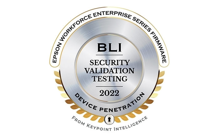 Les multifonctions Epson WorkForce Enterprise remportent le prestigieux label BLI Security Validation Testing de Keypoint Intelligence Les multifonctions Epson WorkForce Enterprise remportent le prestigieux label BLI Security Validation Testing de Keypoint Intelligence