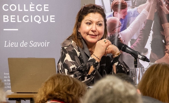 Hela Ouardi, lauréate du Prix Avicenne de l’Académie royale de Belgique Hela Ouardi, lauréate du Prix Avicenne de l’Académie royale de Belgique